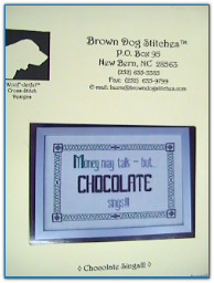 Chocolate Sings / Brown Dog Stitches