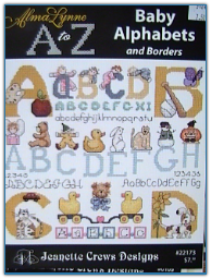 Baby Alphabets and Borders / Jeanette Crews Designs