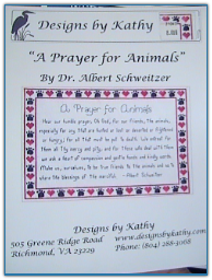 A Prayer for Animals / Designs by Kathy