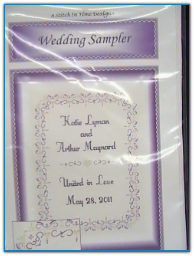 Wedding Sampler / A Stitch in Time Designs