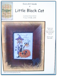 Little Black Cat / Designs by Lisa