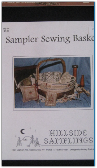 Sampler Sewing Basket / Hillside Samplings