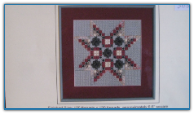 California Star Quilt Patch / Rainbow Gallery