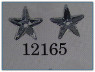 Small 5 Pointed Star Crystal Bright