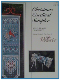 Christmas Cardinal Sampler / Victoria Sampler